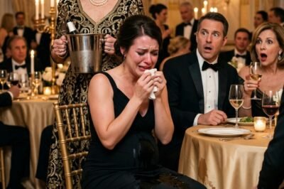 MY EX-HUSBAND’S RICH FAMILY THOUGHT I WAS A BROKE, PREGNANT CHARITY CASE. So at dinner, his mother dumped a bucket of filthy ice water over my head and laughed: “Well… at least you finally got a bath.”