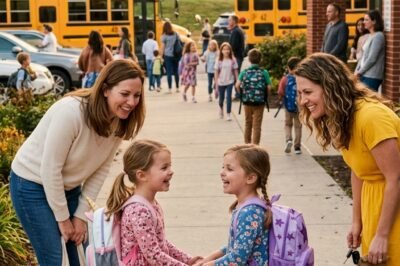 EVERY DAY, MY FOUR-YEAR-OLD DAUGHTER CAME HOME AND SAID THE SAME THING: “Mommy… there’s a little girl at my teacher’s house who looks exactly like me.” At first, I laughed.