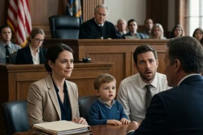 MY HUSBAND LOOKED ME STRAIGHT IN THE EYE AND SAID, “I WANT THE HOUSE, THE CARS, THE SAVINGS—EVERYTHING… EXCEPT OUR SON.” My lawyer stared at me like I’d just lost my mind. I looked back at her and whispered one sentence. “Give him all of it.”