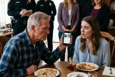 AT SUNDAY DINNER, MY FATHER SMILED AND ASKED WHAT I DID WITH THE $200,000 HE “SENT ME.” I laughed at first. Because I thought he was joking. Then he showed me the bank transfer. And thirty minutes later… two police officers were standing under our dining room chandelier asking which one of us had committed a felony.