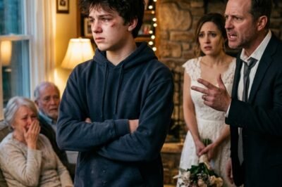 MY 14-YEAR-OLD SON ATTACKED HIS FATHER’S NEW WIFE IN THE MIDDLE OF THEIR WEDDING. When I finally learned why… everything about that night changed.