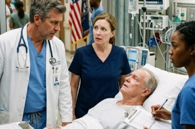 “WE CAN’T TAKE CARE OF YOU. OUR TRIP IS ALREADY BOOKED.” My son’s wife said it from the foot of my hospital bed like she was canceling dinner plans. My son stood beside her.