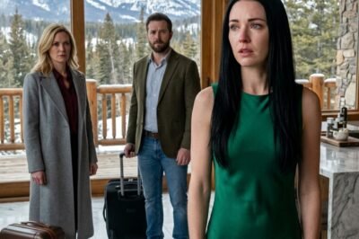 “WE HEARD YOU BOUGHT A LUXURY CHALET IN THE ALPS— SO WE’RE MOVING IN.” MY DAUGHTER-IN-LAW ROLLED HER SUITCASES STRAIGHT INTO MY HOUSE. I DIDN’T STOP HER. BUT THE SECOND THEY STEPPED INSIDE—THEY FROZE.