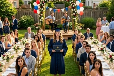 AT MY MBA GRADUATION DINNER, MY PARENTS SAID THEY WISHED I’D NEVER BEEN BORN. SO I STOOD UP… AND ERASED MYSELF FROM THEIR LIVES. My Stanford MBA hood still smelled like new fabric and borrowed victory.