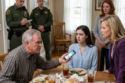 AT SUNDAY DINNER, MY FATHER SMILED AND ASKED, “SO… WHAT DID YOU DO WITH THE $200,000 I SENT YOU?” I HAD NEVER SEEN A DIME. AN HOUR LATER, TWO OFFICERS STOOD UNDER OUR CHANDELIER ASKING WHO COMMITTED A FELONY.