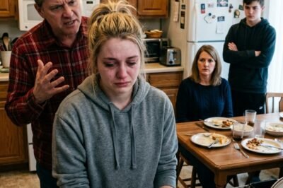 I WALKED INTO MY DAUGHTER’S HOUSE UNANNOUNCED. HER HUSBAND AND HIS MOTHER WERE LAUGHING. SHE WAS TREMBLING AT THE SINK. I MADE ONE CALL—AND TEN MINUTES LATER, THE ONLY MAN THEY FEARED WALKED THROUGH THE DOOR. I hadn’t plan