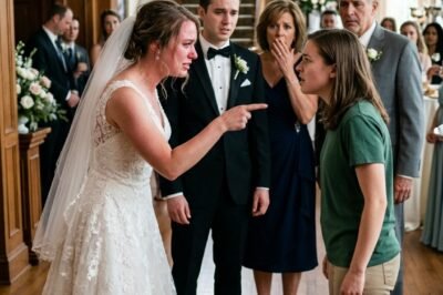 While I was overseas volunteering, my sister stole my wedding dress and married my fiancé for his money—with my parents’ blessing. But when I came home and she proudly introduced her “husband,” I burst out laughing. The man she married was… ducbtv Avatar Posted by ducbtv – 13/03/2026 While I was overseas volunteering, my sister stole my wedding dress and married my fiancé for his money—with my parents’ blessing. But when I came home and she proudly introduced her “husband,” I burst out laughing. The man she married was… The first thing I saw when I walked through my parents’ front door was my wedding dress. It was not hanging in the upstairs closet where I had left it sealed in a garment bag six months earlier. It was stretched over my younger sister’s body as she stood in the middle of the living room, one hand spread proudly across the beaded lace over her chest, the other looped around the arm of the man she had just introduced as her husband. For one long second, nobody moved. I was still sunburned from Kenya, my suitcase still in the cab outside, dust from three airports still clinging to my boots. I had flown home early from a volunteer medical logistics program after our project was cut short by funding delays. I had spent sixteen hours imagining the exact moment I would surprise my fiancé, tell him I was back a week sooner than expected, and finally start planning the life we had postponed. Instead, I walked into a champagne brunch at my parents’ house and found my mother crying happy tears over my sister in my dress. Then my father cleared his throat and said, with the stiff formality he used whenever he knew he was in the wrong, “Savannah, there’s something you need to understand.” My sister, Chloe, smiled with the slow cruelty she had perfected in childhood. “Actually, there’s nothing to explain. You left. Life moved on.” She lifted her hand to show off a diamond ring. It caught the light from the bay window and flashed across the room like a taunt. “And now,” she said, leaning against the man beside her, “I’m Mrs. Callahan.” My mother winced at my expression, but not from shame. From fear. They had known exactly what this would look like when I came home. I turned to the man at Chloe’s side. Tall. Broad shoulders. Expensive navy suit. Familiar cologne. Similar haircut. From behind, in dim light, he could have passed for my fiancé, Ethan Callahan. Similar enough to fool relatives who only knew him from engagement photos and my parents, who cared far more about last names and bank accounts than faces. And that was when I burst out laughing. Not a delicate laugh. Not a bitter chuckle. A full, breathless, uncontrollable laugh that bent me in half and made Chloe’s triumphant smile falter. My father snapped, “What is wrong with you?” I straightened, wiped tears from my eyes, and looked directly at the man she had married. “That,” I said, pointing at him, “is not Ethan Callahan.” The room went dead silent. Chloe’s fingers tightened around his sleeve. “Stop it.” I laughed again. “I’m not stopping anything. I’m just impressed. You stole my dress, seduced a man for his money, threw yourself a wedding with Mom and Dad cheering in the front row… and you married Ethan’s older half-brother, Daniel.” My mother’s face drained of color. My father frowned like I was speaking another language. Chloe stared at me, still smiling, but her eyes had begun to shake. Daniel Callahan finally pulled his arm from hers. He looked less smug now. Less polished. Cornered. “You knew?” Chloe whispered. “Knew?” I said. “I met Daniel three times. At Ethan’s birthday dinner, the yacht fundraiser in Newport, and our engagement party. He was there when Ethan told everyone his family trust wouldn’t transfer control of the company to him until after a legal review. Ethan never had direct access to the money you were chasing.” Chloe’s mouth opened soundlessly. I let the silence sharpen. “And Daniel,” I said, “has been drowning in debt for years.” The champagne flute slipped from my mother’s hand and shattered on the hardwood floor. That was when Daniel stepped back from my sister completely and said the one sentence that turned the whole room from ugly to catastrophic. “She told me she was you.” No one breathed. Chloe spun toward him. “You liar.” But I could see it all at once now: the rushed wedding, the stolen dress, the private ceremony during my time overseas, my parents blessing it because they thought Chloe had secured the richer son, Daniel accepting because he believed he was attaching himself to the woman Ethan had once planned to marry. It was greed layered over deceit, built on arrogance so reckless it had collapsed under its own weight before I even walked in the door. I picked up my passport wallet from my suitcase, set it calmly on the entry table, and looked at my family. “For the record,” I said, “Ethan broke up with me two months ago. He found out someone had been emailing him from a fake account, pretending to be me, asking questions about prenuptial agreements, trust funds, and whether his family’s money could be protected from ‘future marital confusion.’ He thought I’d lost my mind.” Chloe’s lips parted. I smiled coldly. “So congratulations. You didn’t just steal my wedding dress. You blew up my engagement, married the wrong man, and humiliated yourselves in front of everyone who matters.” Then the front door behind me opened. And Ethan Callahan himself walked in. Ethan stepped into the foyer carrying a bakery box and a bottle of wine, then stopped so suddenly the door swung back and hit the wall behind him. He looked from me to Chloe in my wedding dress, then to Daniel standing three feet away from her like he barely knew her, and finally to my parents surrounded by toppled flowers, broken glass, and frozen smiles. No one could have staged a more perfect ruin. Ethan slowly set the box down on the console table. “I was told this was a welcome-home brunch.” “It is,” my mother said weakly. Ethan looked at Chloe. “Why is she dressed like that?” I folded my arms. “Because apparently while I was overseas, my sister stole my wedding dress and married your brother. My parents approved because they assumed they were inheriting the Callahan fortune by association.” My father barked, “That is a disgusting thing to say.” Ethan turned to him. “Is it inaccurate?” No one answered. The silence was answer enough. Ethan had changed in six months. He looked harder now, less like the polished investment attorney I had once planned to marry and more like a man who had spent too much time cleaning up messes created by his own family. The softness that used to make him charming was gone. I hated how much I still noticed him. Chloe recovered first, as she always did. She lifted her chin and walked toward Ethan as if she still had a performance to save. “You were impossible to reach,” she said lightly. “Things changed. Savannah abandoned everyone. Daniel and I fell in love.” Daniel let out a short, humorless laugh. “No, we didn’t.” She whipped around. “Shut up.” Ethan looked between them. “You told Daniel you were Savannah?” Daniel rubbed a hand over his jaw. “At first, yes. Then she said it didn’t matter because you and Savannah were done, the family would accept it, and there was no reason to drag old details into it.” My mother gasped. “Chloe, you said he knew exactly who you were.” Chloe turned on her instantly. “Don’t do that. Don’t act shocked now. You told me to move fast before Savannah came back.” My father slammed his hand on the table. “Watch your mouth.” “No,” I said. “Let her keep talking.” Chloe’s breathing sharpened. She knew she had miscalculated, but she still believed she could outtalk everyone in the room. That had always been her gift. She lied with total conviction, and our parents rewarded confidence more than truth. “You all want to blame me?” she said. “Fine. Savannah left for months. She walked away from her life. She walked away from Ethan. She walked away from this family. Somebody had to think practically.” I stared at her. “Practical? You forged my identity.” Her eyes flicked away for half a second. That was all the confirmation I needed. I stepped closer. “You were the one sending those emails.” My mother’s face crumpled. “Chloe…” “She was using an old account Savannah had from college,” Ethan said quietly. “We traced the IP address after the third message. It came from this house.” The room went cold again. I turned to my parents. “You knew?” My father’s jaw clenched. “We knew Chloe had concerns.” “Concerns?” I repeated. “About my fiancé’s assets?” My mother began crying in earnest now, but I felt nothing for it. She had weaponized tears my whole life, usually right after choosing Chloe over me. “When Ethan confronted me,” I said, looking at him instead, “I told him I had never sent those emails. He didn’t believe me.” Ethan met my eyes. “I believed you were capable of hiding things from me.” “That’s not the same.” “No,” he admitted. “It isn’t.” The bakery box sat unopened between us. I noticed the label from my favorite place in Boston, the one with lemon cake I used to buy after difficult hospital shifts. He had remembered that. Of course he had chosen today of all days to prove he still remembered details. Daniel moved toward the bar cart and poured himself water with shaking hands. “For what it’s worth, I didn’t know about the fake emails.” Ethan gave him a flat stare. “That helps very little.” Daniel swallowed. “I know.” For years the Callahans had been whispered about in business magazines and New England charity circles: old money, private trust disputes, siblings with different mothers, endless legal walls around the family estate. Ethan had always insisted he hated that world. Daniel had seemed to live off its scraps. He had charm, but not discipline; polish, but not steadiness. The brothers resembled each other enough to confuse strangers, but not anyone who truly knew them. Apparently my family had counted on nobody looking too closely. “Tell them the rest,” Ethan said to Daniel. Daniel stared into his glass. “There is no rest.” Ethan’s voice sharpened. “Tell them why you married her so quickly.” Daniel laughed once. It sounded broken. “Because I’m an idiot.” “That’s part of it.” Daniel exhaled. “Because creditors were closing in. Because Chloe told me there was still a chance to reconnect with the Callahan trust through public optics. Because if it looked like the family was united again, our grandfather’s old board allies might stop freezing me out. Because I thought being attached to Savannah Bennett—” He glanced at me with visible embarrassment. “—would make me look stable.” Chloe stared at him in disbelief. “You used me?” He looked at her as if the question offended him. “You pretended to be another woman to marry into money.” “But I actually married you!” The absurdity of that line nearly made me laugh again. Ethan leaned back against the wall, expression unreadable. “The trust board already knows.” Daniel closed his eyes. My father frowned. “What board?” Ethan looked at him like he was tiresome. “The family board that oversees the Callahan Foundation and the trust holdings. Daniel thought this marriage might improve his standing. Instead, it triggered an inquiry.” “A legal inquiry?” my mother whispered. “Yes.” Chloe went pale. “Inquiry into what?” “Identity misrepresentation. Financial concealment. Fraud implications if any documents were signed under false pretenses.” My father took a step back as if the word itself might stain him. I should have felt vindicated, but the feeling that came was stranger. Relief, yes. Anger, obviously. But beneath all of it was grief. Not just for Ethan. Not just for the engagement. For the raw fact that my own family had looked at my absence—months spent coordinating vaccine deliveries and rural clinic supplies halfway across the world—and decided it was an opportunity. Not a sacrifice. Not meaningful work. An opening. “You always did this,” I said softly, mostly to my parents. “Every time Chloe wanted something, the rules shifted.” My mother shook her head through tears. “That’s not fair.” “At sixteen, she wrecked my car and you told the insurance company I had been driving. At nineteen, she maxed out the emergency credit card Grandma left for both of us and you asked me not to make a scene because she was ‘under stress.’ At twenty-four, she flirted with Ethan at our engagement dinner and you called me insecure when I objected.” Chloe rolled her eyes automatically, then stopped when she realized no one was on her side anymore. “You’re so dramatic,” she muttered. I looked at her. “And you’re finally out of excuses.” Ethan pushed away from the wall. “Savannah, I need to tell you something before this gets even uglier.” That caught my attention. “Uglier?” He nodded once. “Daniel isn’t the only one under investigation.” Even Chloe went still. Ethan continued, “Two weeks ago, my firm was contacted about a property transfer request attached to your name.” “My name?” “Yes. A request involving a marriage-related transfer of assets through a shell LLC.” I stared at him. “That makes no sense.” “It does if someone planned to use your identity after the wedding.” I turned very slowly toward Chloe. For the first time in her life, my sister truly looked afraid. My father stepped in front of her. “Now hold on—” “No,” Ethan said. “You hold on. Because if there are forged signatures, fake identity documents, or property filings connected to Savannah, this is no longer family drama. It’s criminal.” My mother sank onto the sofa like her bones had dissolved. Chloe’s voice came out thin and desperate. “I didn’t file anything. I just asked someone what was possible.” “Who?” I asked. She swallowed. “A friend.” “What friend?” She didn’t answer. Daniel set his glass down. “Was it Rick?” Her head snapped toward him. That was enough. Ethan cursed under his breath. “Richard Vale?” Daniel nodded. “He used to structure offshore debt shelters for people who thought they were smarter than federal investigators.” My father looked physically sick now. “Chloe, tell me you did not involve criminals.” She snapped, “He’s not a criminal!” Daniel and Ethan both stared at her. Then Daniel said, “That is exactly what a criminal is.” I could feel the whole history of my family cracking open in that room. Every lie, every preference, every time I had been told to be mature, forgiving, reasonable, quiet. Chloe had been raised to believe consequences were for other people. My parents had trained her into disaster and then acted stunned when disaster grew teeth. I picked up my suitcase handle. My mother looked up. “Where are you going?” “To a hotel.” “You just got home.” “No,” I said. “I came back to a house I thought was home. That’s different.” She started crying harder. “Please don’t leave like this.” I met her gaze. “You mean the way you were perfectly willing to let me leave the first time, if it benefited Chloe?” She had no answer. Ethan stepped aside to clear the doorway for me. Daniel stared at the floor. My father opened his mouth, probably to restore authority he no longer had, then thought better of it. As I reached the door, Chloe called after me, voice shaking with fury and panic, “You think you’ve won?” I looked back over my shoulder. “No,” I said. “I think you married your punishment.” Then I walked out. By that evening, I thought the worst was behind me. I was wrong. Because at 9:17 p.m., while I was checking into a hotel three miles away, my phone lit up with a number I had not seen in years. My grandmother’s attorney. And when I answered, he said, “Ms. Bennett, I believe your sister may have triggered the early release clause in your grandmother’s estate.” Part 3 I sat down on the edge of the hotel bed before the attorney finished introducing himself. His name was Howard Lin, and I remembered him vaguely from my grandmother Eleanor’s funeral five years earlier: silver hair, precise voice, the kind of man who never wasted a word unless it mattered. If he was calling at nearly ten o’clock on a Friday night, it mattered. “I’m sorry,” I said, pressing a hand against my forehead. “Could you repeat that?” “There is an estate clause,” Howard said, “that activates if another party attempts to obtain, impersonate, or divert assets intended for you through fraud or coercion. We were notified this afternoon of a suspicious document inquiry involving your name, which led us to review related records. Your sister’s recent marriage and the identity concerns surrounding it may have triggered that clause.” For a moment, I just stared at the hotel wall. My grandmother had been the only person in my family who ever saw Chloe clearly. Eleanor Bennett had loved us both, but she was not sentimental. She used to say character was what remained after envy stripped away manners. At the time, I thought it sounded harsh. Now it sounded prophetic. “What does the clause do?” I asked. “It releases control of certain assets directly to you instead of holding them in trust until age thirty-five.” I was thirty-two. The original trust structure had been designed to delay access because my grandmother did not trust my parents to pressure me into bad decisions after her death. She had been kind, but not naïve. Apparently she had also prepared for something even uglier: fraud from within the family. Howard continued, “This does not mean unlimited funds will appear tomorrow morning. It means legal control transfers to you upon verification. The estate includes the Vermont lake house, her municipal bond portfolio, controlling shares in Bennett Packaging, and two charitable endowments.” I closed my eyes. Bennett Packaging was the family business on my mother’s side, though calling it a family business was generous. My grandfather built it; my parents lived off it; my grandmother preserved it. Over the last decade, my father had served as a ceremonial executive while more competent people did the work. If control shifted to me, he would lose the influence he had treated like birthright. “Have my parents been informed?” I asked. “Not yet. We intended to contact you first.” “Good.” Howard paused. “There is another complication.” Of course there was. “We have reason to believe your sister, possibly with outside assistance, requested duplicate copies of estate-related identification records two months ago.” I stood up so fast my knees hit the side table. “What records?” “Signature exemplars. Historical beneficiary summaries. Nothing sufficient to seize assets directly, but enough to support exploratory fraud.” I paced the room. “Can they do anything with that?” “Not now. We have frozen internal access. But Ms. Bennett, you need separate counsel immediately. Not because I think you are at fault. Because this may evolve quickly.” I thanked him, took down the name of a litigation attorney in Boston, and hung up. For the next ten minutes, I stood at the window overlooking the parking lot, watching headlights move across wet pavement. My family had not just betrayed me emotionally. They had moved into document fraud, estate interference, and possible identity theft while I was spending my savings to help clinics ship refrigeration units and antibiotics overseas. The comparison was so obscene it almost became funny. Then Ethan texted. We need to talk. It can’t wait. I’m downstairs. I almost ignored him. Almost. But the day had already become a courtroom without walls, and he was too connected to the damage to avoid. When I came down, he was seated in the far corner of the hotel lobby, tie loosened, jacket folded beside him. He stood as I approached. “You look exhausted,” he said. “That makes two of us.” He nodded toward the seating area. “May I?” I sat, but not close. For a moment, neither of us spoke. The soft jazz from the lobby speakers made the conversation feel absurdly civilized. Finally, Ethan said, “Daniel left your parents’ house.” “Shocking.” “He’s staying at a corporate apartment for now. He also agreed to provide a formal statement if investigators ask.” “That would be the first useful thing he’s done.” A shadow of a smile crossed Ethan’s face, then disappeared. “Fair.” I folded my hands to stop them shaking. “Why are you here?” “Because I owe you the truth.” “Late for that.” “Yes,” he said. “It is.” That disarmed me more than any defense would have. He inhaled carefully. “When those emails started, I didn’t just doubt you because of the questions about money. I doubted you because I thought you had emotionally checked out months before.” I frowned. “I told you why I went overseas.” “I know. And I said I supported it.” “You didn’t?” “I thought I did. But the closer the departure got, the more I felt like you were proving you could build a life that didn’t include me.” I stared at him. “So instead of saying that, you assumed I was secretly scheming for your family’s money?” “When you put it that way, I sound terrible.” “You were terrible.” He let that sit. “Yes.” I leaned back, anger returning in a steadier form. “Do you know what hurt most? Not the breakup. Not even the accusations. It was that you knew me well enough to know greed disgusts me, and you still believed the worst version of me because it matched your fear.” His jaw tightened. “You’re right.” I almost laughed at how unsatisfying simple agreement could be. He glanced at the bakery box he had brought and carried in with him. “The cake is still in my car, by the way.” “Ethan.” “I know. Not the point.” Silence again. Then I said, “My grandmother’s attorney called.” His expression sharpened instantly. “About the estate?” “You know about that too?” “I know there were old clauses designed to protect you. I don’t know details.” I told him enough to wipe the color from his face. When I finished, he exhaled and looked toward the lobby windows. “This is bigger than I thought,” he said. “Yes.” “Will you go after them?” The question landed heavier than he intended. Not legally—I would do what was necessary there. He meant emotionally, publicly, decisively. Would I finally stop protecting people who had never protected me? I thought about my mother’s tears, my father’s silence, Chloe’s permanent hunger for what was mine. I thought about my grandmother, who had prepared for this with the weary foresight of a woman who understood her descendants too well. “I’m not going after them,” I said. “I’m stepping out of the path and letting consequences hit.” That same night, with Howard’s help, I retained counsel. By Saturday morning, notices went out freezing any estate-related action tied to my name. By Sunday, my father had left four voicemails ranging from pleading to outraged. My mother sent long messages about family unity. Chloe sent none. That meant she was scared enough to stay quiet or arrogant enough to wait for a better angle. Monday brought the first real collapse. A local business reporter called asking whether I wished to comment on “governance changes” at Bennett Packaging. I learned then that Howard had moved faster than expected. Because my grandmother’s clause had triggered and because certain voting shares were tied to control conditions, an emergency board review had already begun. My father had been asked to step aside pending legal clarification. He called me thirty seconds after the article draft hit his inbox. “You would destroy your own father?” he shouted the moment I answered. I sat in my hotel suite—upgraded now only because Howard insisted privacy mattered—and listened without interrupting. “You are humiliating this family over a misunderstanding.” “A misunderstanding?” I said at last. “You blessed identity fraud at brunch.” “I did no such thing.” “You blessed what you thought was profitable. That’s worse.” He went quiet. Then came the line I had been waiting for my whole life. “What do you want?” Not How do we fix this? Not How are you? Not What do you need? What do you want. I looked out at the gray harbor beyond the hotel glass and answered with total calm. “I want you to stop calling this love when it’s management.” He hung up. By midweek, the rest unraveled fast. Daniel filed for annulment on grounds of fraudulent inducement and identity misrepresentation. Ethan’s firm formally separated itself from any matter involving his brother. Richard Vale, the “friend” Chloe had consulted, turned out to be under federal scrutiny already. Once his name surfaced in connection with estate documents, people started cooperating quickly. My mother came to the hotel on Thursday without warning. She looked smaller than I had ever seen her. Not older, exactly. Just reduced, as if all the elaborate certainty she wore as social armor had been peeled away. “I need to talk to you,” she said in the lobby. I considered leaving her there. Instead, I let her sit across from me for fifteen minutes. She cried. She apologized. She said she had only wanted security for Chloe because Chloe was “fragile,” because Chloe always made reckless choices, because Chloe needed more help. “And I didn’t?” I asked. She blinked. “That’s the point, Mom. You never saw my pain because I handled it. You treated competence like armor. You assumed the child who survived needed less love than the child who caused damage.” She covered her mouth and sobbed. For once, I did not move to comfort her. “I’m not cutting you off forever,” I said. “But I am done participating in lies. If you want any place in my life, it starts with truth. Public truth. Not private tears.” She nodded because she had no bargaining position left. Chloe was the last one to come. She appeared two days later, sunglasses on, hair tied back, no ring. She met me in the attorney’s conference room because I refused to see her anywhere else. For the first minute, she said nothing. Then she laughed once, softly, like she still thought she could charm her way out. “You really turned everyone against me.” I almost admired the delusion. “No,” I said. “You did that yourself. I just stopped standing where your shadow could cover me.” She pulled off the sunglasses. Her eyes were red-rimmed, but not from remorse. From rage and sleeplessness. “I hate you,” she said. “I know.” “You always act like you’re better than us.” “No,” I replied. “I act like choices matter.” That landed. She looked down at the tabletop. “I thought if I married money once, everything would calm down.” “Money doesn’t calm character. It magnifies it.” Her chin trembled. “Do you know what it was like growing up next to you? Grandma trusted you. Teachers loved you. People respected you. You walked into rooms and made everyone believe you deserved good things.” I sat very still. “There it is,” I said. “Finally. Not love. Not confusion. Envy.” She looked away. For the first time in our lives, there was nothing left to argue about. Months later, the dust settled into something like a new map. Daniel’s annulment went through. Criminal charges did not fully materialize against Chloe, largely because the worst schemes were interrupted before completion, but civil exposure and public disgrace were enough to flatten the world she had built out of borrowed status. My father resigned from Bennett Packaging. A professional management team took over under board supervision. My mother entered therapy, which I considered the first practical thing she had done in years. As for Ethan, we did not get back together. That surprised everyone except me. He apologized more than once, sincerely and without defense, and in time I believed the apology. But trust is not revived by chemistry or history or the ghost of a wedding that never happened. Sometimes love ends not because it was false, but because when it was tested, it bent toward fear instead of truth. I returned to overseas work six months later, this time on my own terms and with my grandmother’s endowment funding a women’s medical supply initiative we had once talked about over tea at her lake house. I kept the house. I restored the porch she loved. I donated the wedding dress. Not because it was ruined. Because I was done letting that fabric belong to betrayal. The last time I saw Chloe, she looked at me across a courthouse hallway with the hollow expression of someone meeting the consequences she once believed were reserved for other people. She did not speak. Neither did I. I simply walked past her, carrying my own name, my own future, and a life nobody in that family could steal again.
