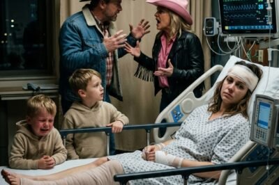 WHEN I WAS RUSHED INTO EMERGENCY SURGERY, MY PARENTS REFUSED TO WATCH MY FOUR-YEAR-OLD TWINS… BECAUSE MY SISTER HAD ADELE TICKETS. Then they posted smiling photos with the caption: