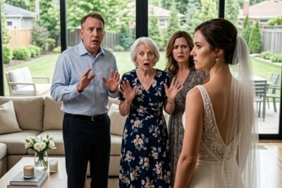 ON MY WEDDING DAY, MY PARENTS CHOSE MY SISTER. THREE DAYS LATER, THEY FROZE MY BANK ACCOUNTS TO “TEACH ME A LESSON.” A MONTH AFTER THAT… THEY WERE THE ONES CALLING ME IN A PANIC.