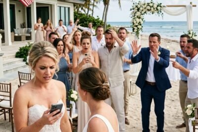 ON MY WEDDING DAY, MY FAMILY BLOCKED ME FROM THE GROUP CHAT.  Hours later, I opened Instagram…  and saw them smiling on a beach in Maui.  The caption read:  “Finally. The family that actually matters.”