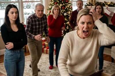 TEN DAYS BEFORE CHRISTMAS, I OVERHEARD MY COUSIN PLANNING TO HUMILIATE ME IN FRONT OF THE WHOLE FAMILY AND PUSH ME OUT.  So I said nothing.