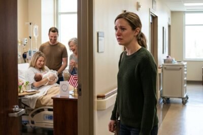 I WENT TO THE HOSPITAL TO CONGRATULATE MY SISTER ON HER NEW BABY—AND OVERHEARD MY HUSBAND SAYING I WAS “JUST GOOD FOR MONEY.” Then my mother said something worse. “She’s nothing but a failure.”
