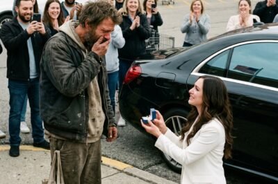 “MARRY ME.” When a billionaire single mother said those two words to a homeless man outside City Mart Plaza, the whole street seemed to stop breathing.