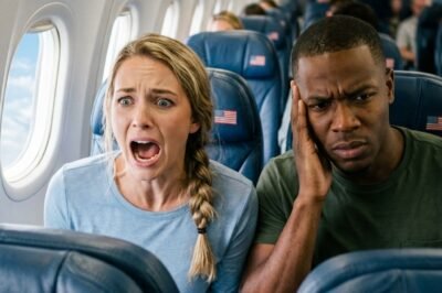 A BLACK MAN WAS ASLEEP IN SEAT 8A— UNTIL THE CAPTAIN ASKED FOR A COMBAT PILOT. The flight from Chicago to London was smooth and forgettable.