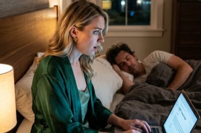 I SAW THE SUBJECT LINE: “DIVORCE STRATEGY.” HE THOUGHT I’D NEVER SEE IT COMING. HE WAS WRONG. I wasn’t snooping.