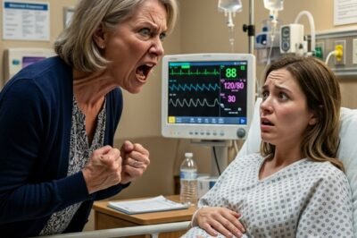 “HAND OVER THE $25,000. YOUR SISTER NEEDS IT MORE.” SHE SAID IT WHILE I WAS 9 MONTHS PREGNANT IN A HOSPITAL BED. WHEN I SAID NO… SHE SWUNG HER FISTS. I used to tell myself my family was just “complicated.”