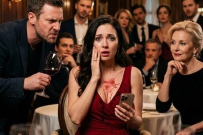 HE SPLASHED WINE IN MY FACE IN A FIVE-STAR RESTAURANT AND SAID, “PAY—OR WE’RE DONE.” HIS MOTHER LAUGHED. I SAID, “FINE.” AND REACHED FOR MY PHONE.