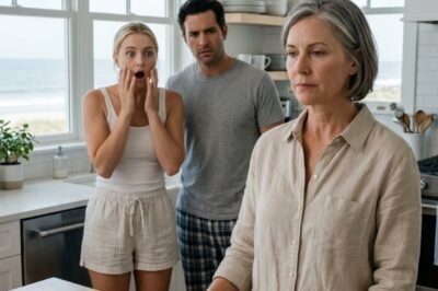 MY DAUGHTER SHOWED UP AT MY VACATION HOUSE WITH HER NEW HUSBAND—AND ORDERED ME TO HAVE BREAKFAST READY BY 5 A.M. Not asked. Ordered.