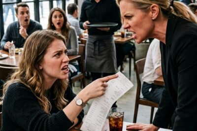 “GO FIND ANOTHER TABLE. THIS ONE’S FOR FAMILY — NOT ADOPTED GIRLS.” She said it smiling.