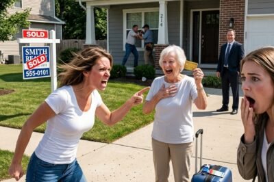$100,000. CHARGED TO MY GOLD CARD. FOR MY SISTER’S “WOMEN’S RETREAT” TO ICELAND. MY MOM LAUGHED AND SAID, “SHE DESERVES IT — YOU’RE JUST JEALOUS.” SO I SOLD THE HOUSE.