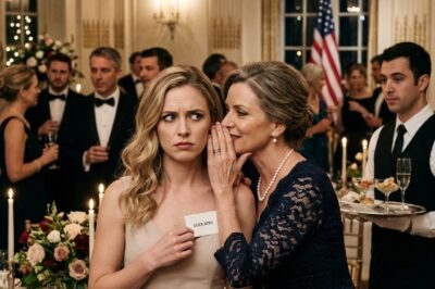 AT MY BROTHER’S WEDDING, THEY HANDED ME A PAPER BADGE THAT SAID: LIMITED ACCESS GUEST.  Then my mother leaned in, smiled like we were sharing something harmless, and whispered:  “That means no dinner plate.”