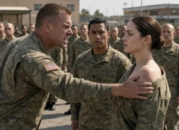 She Didn’t Flinch When He Tried to Break Her. The Entire Unit Realized Too Late Who They Were Standing In Front Of.