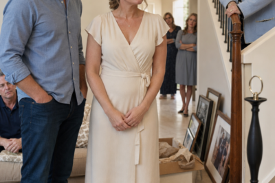 My mother-in-law came down the staircase and told …