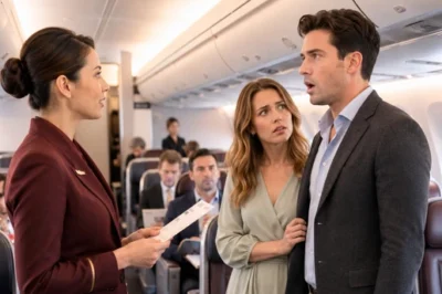 My husband boarded a flight to Cancun with his mistress… never imagining that the wife he looked down on would be serving him revenge in first class. “Good afternoon. Welcome aboard.”