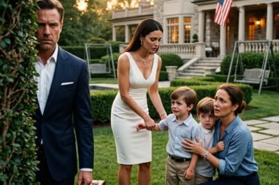 My Billionaire Fiancé Pretended to Leave for Zurich — Then Came Home Through the Side Gate and Saw What His Future Wife Was Doing to His Twins