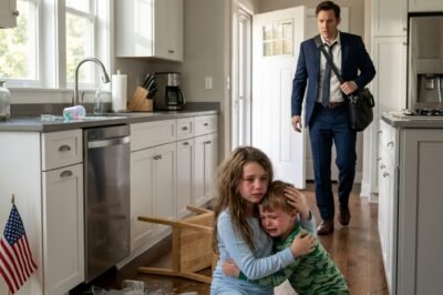 My Eight-Year-Old Daughter Called Me From the Kitchen Floor and Whispered, “Dad… I Can’t Carry Him Anymore”