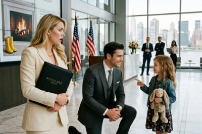 My Six-Year-Old Asked My Ice-Cold Billionaire Boss to Be Her Daddy — Then His Senior VP Mocked Me in Front of the Whole Executive Floor